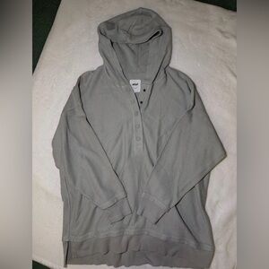 Gray Hooded Men's Sweater